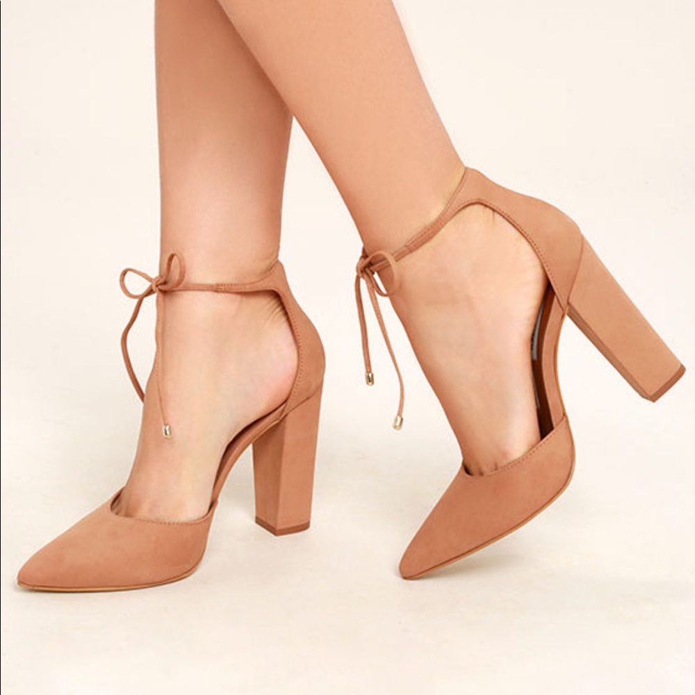 Steve Madden nubuck heels - Picture 1 of 8